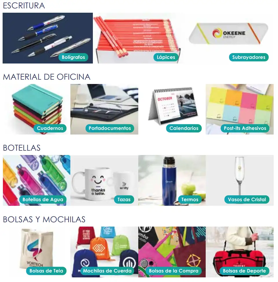 merchandising corporativo